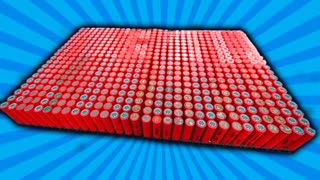 1.000 ПАЛЬЧИКОВЫХ БАТАРЕЕК вместо АВТО АККУМУЛЯТОРА - ЗАПУСТИТ ДВИГАТЕЛЬ?
