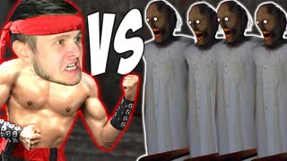 ОДИН VS 8 БАБУШЕК \ Granny Mod