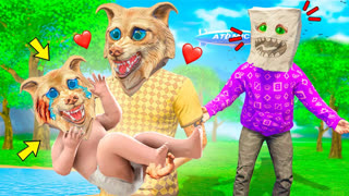 GTA 5 - НАМ ПОДКИНУЛИ РЕБЁНКА В ГТА 5 ! СТАЛИ РОДИТЕЛЯМИ НА 24 ЧАСА ! - ЧЕЛЛЕНДЖИ В GTA 5