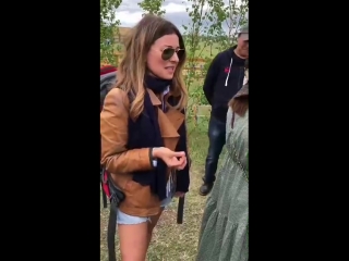 Бэкстейдж со съёмок Жанны в Якутске